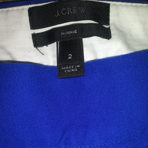 J. Crew Pants - J. Crew MINNIE side zipper Pants